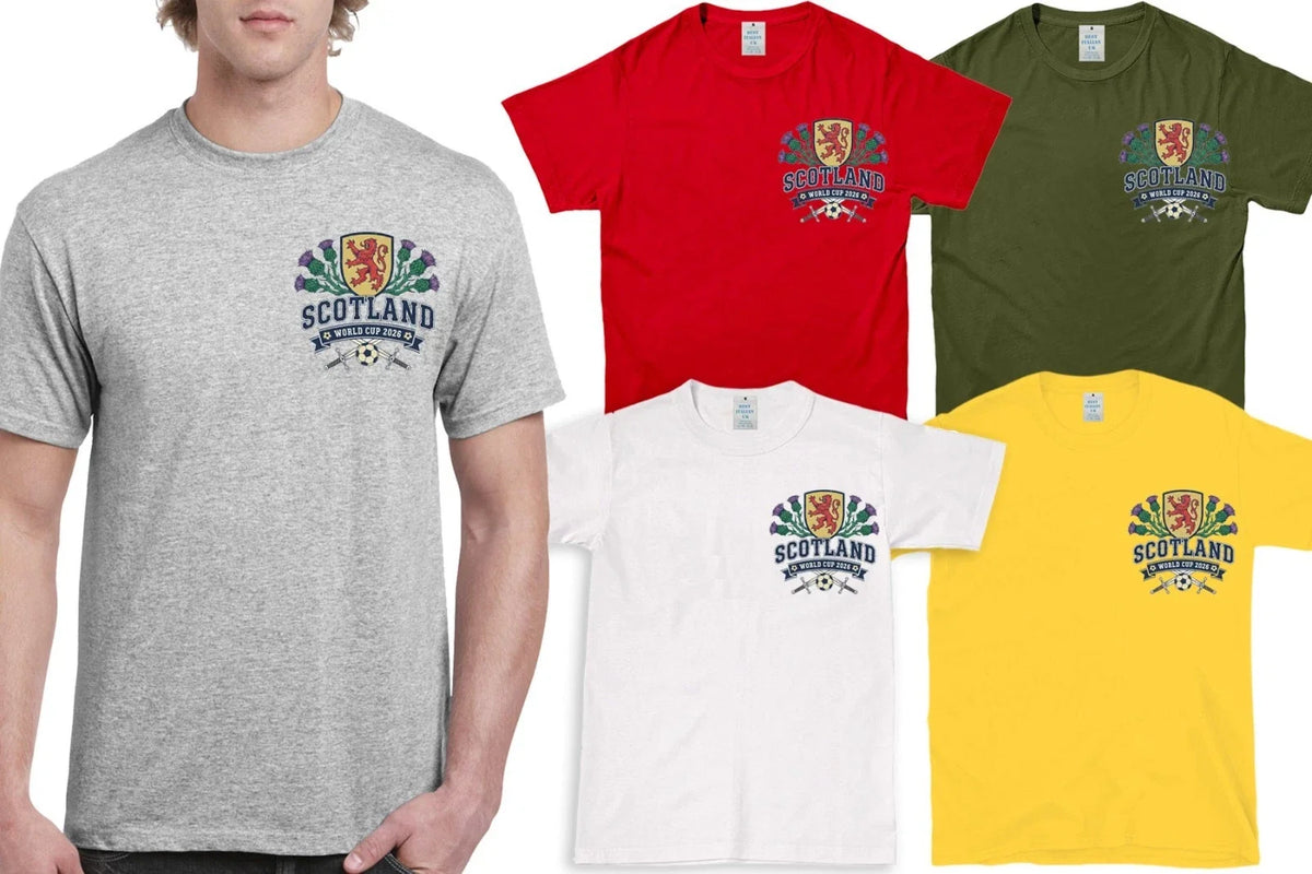 Scotland 2026 World Cup Football T Shirt Football Cup Tournament Unisex Tee Gift Unisex