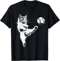 Funny Cat Soccer Ball Graphic Unisex