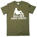 Men's Dad Bod Tshirt Real Men joke tee shirt husband gifts fathers day humor tee