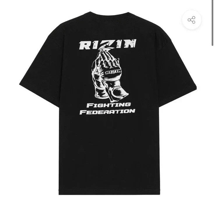 Official Rizin Japan s Black XL Unisex