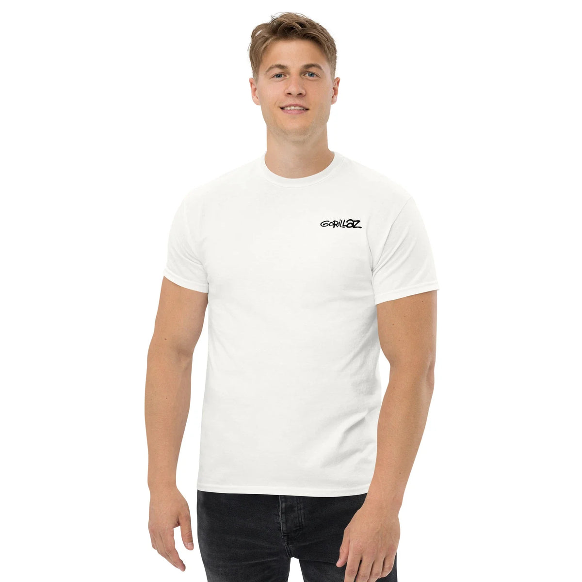 Simple White Gorillaz Unisex