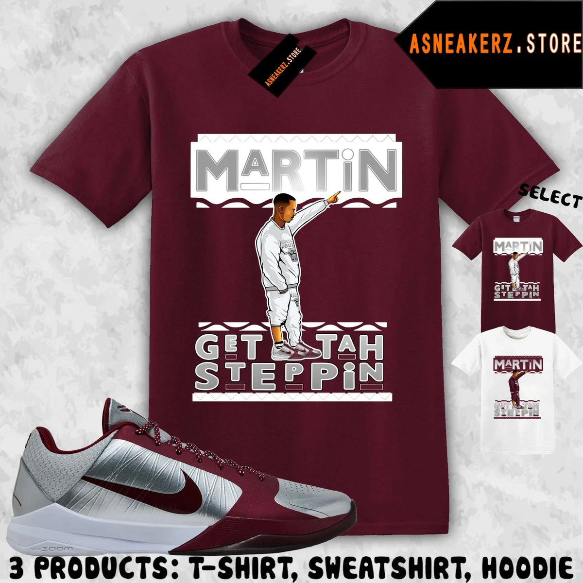 Shirt Matching KB 5 Protro Lower Merion Aces To Match Sneaker Sneakerhead Martin Unisex
