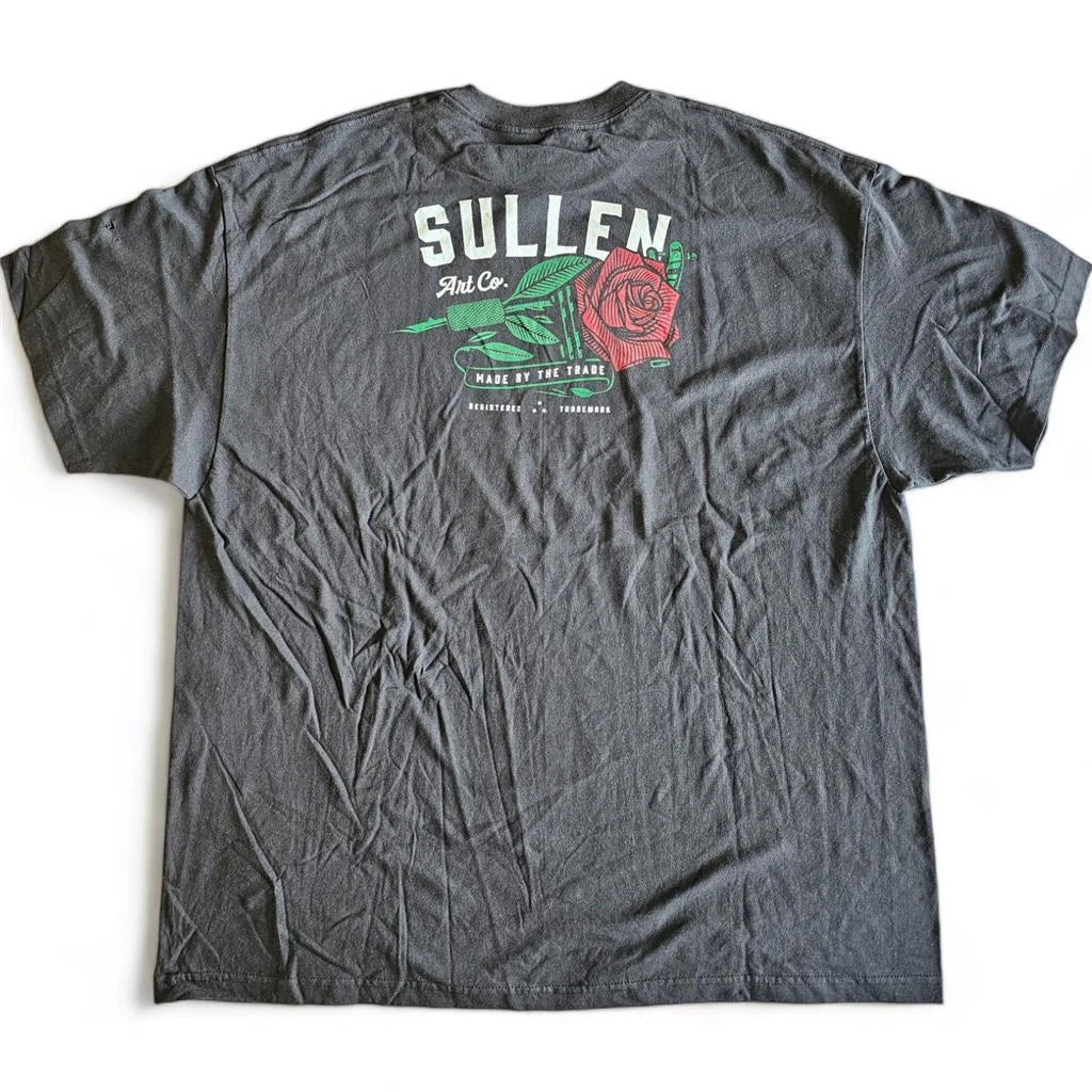 New Men's Sullen Art Collective Big & Tall 3x & 4x Black Premium Tattoo Unisex