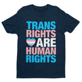 LGBTQIA+ T Shirt TRANS RIGHTS ARE HUMAN RIGHTS Pride TShirt Gift Woke Inclusive Unisex