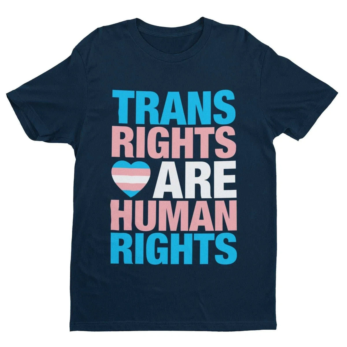 LGBTQIA+ T Shirt TRANS RIGHTS ARE HUMAN RIGHTS Pride TShirt Gift Woke Inclusive Unisex