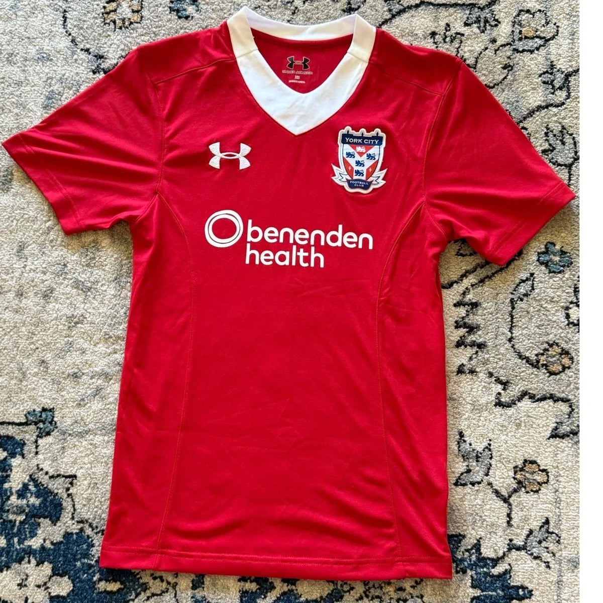 New! York City FC 2018-19 Home Soccer Shirt Red Unisex Adult XSmall Unisex