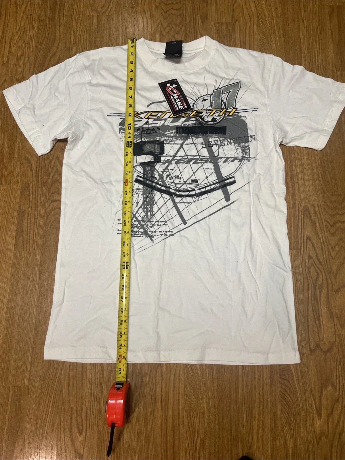 Vintage NASCAR Mark Martin #5 XL Chase Authentics Graphic Distressed Unisex