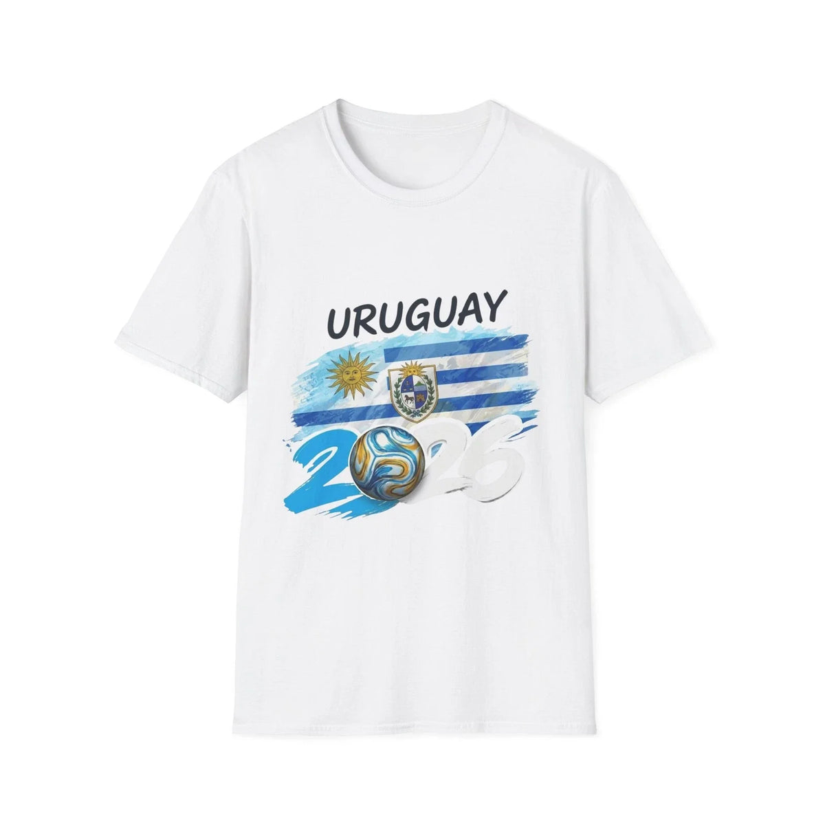 Uruguay Flag 2026 World Cup | Soccer Jersey Fan Tee Unisex