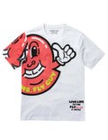 Born Fly Mr. Fly Guy Shoulder White Men's Short Sleeve Unisex