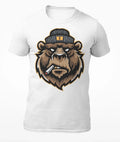 Gangsta Bear Wearing Hat - Men's - Women's Unisex