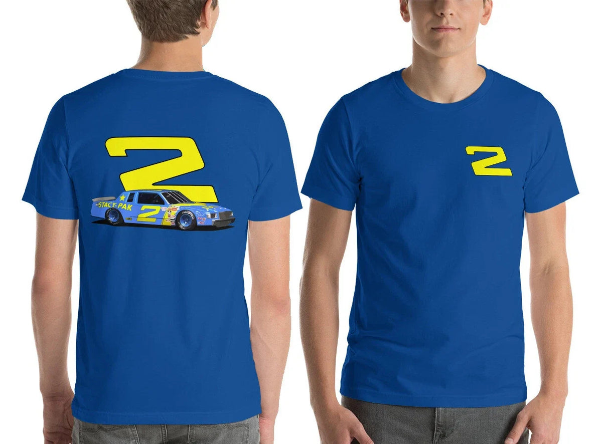 Tim Richmond 1982 #2 Buick Winston Cup Stock Car Racing Short-Sleeve Unisex