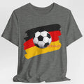 Germany Soccer T Shirt Football Fan Graphic Germany Flag Sports Tee Unisex