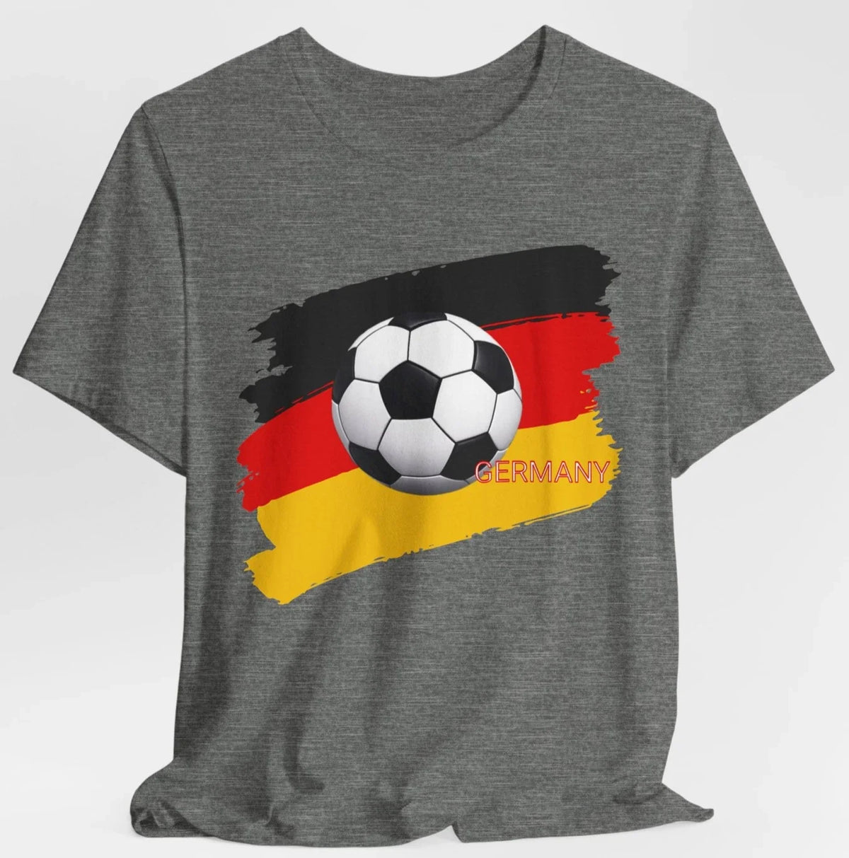 Germany Soccer T Shirt Football Fan Graphic Germany Flag Sports Tee Unisex
