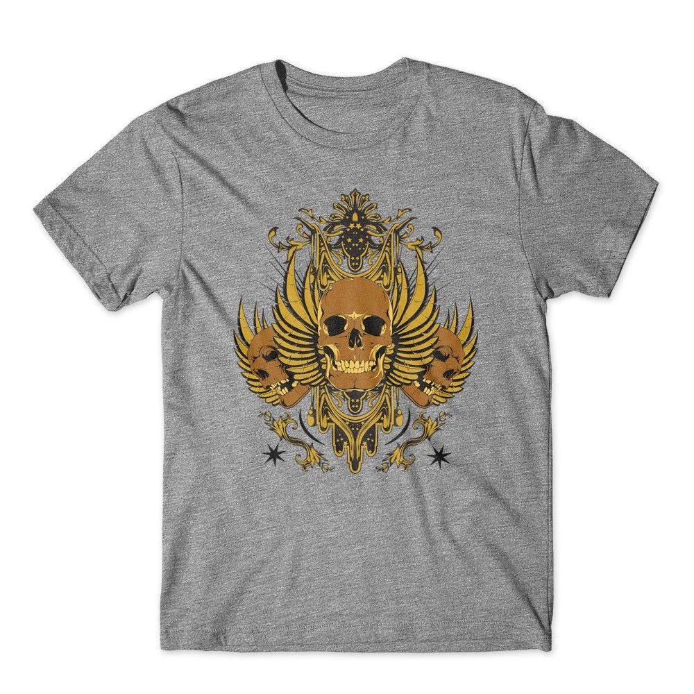Immortality . Skull Shirt 100% Cotton Premium Tee New Unisex