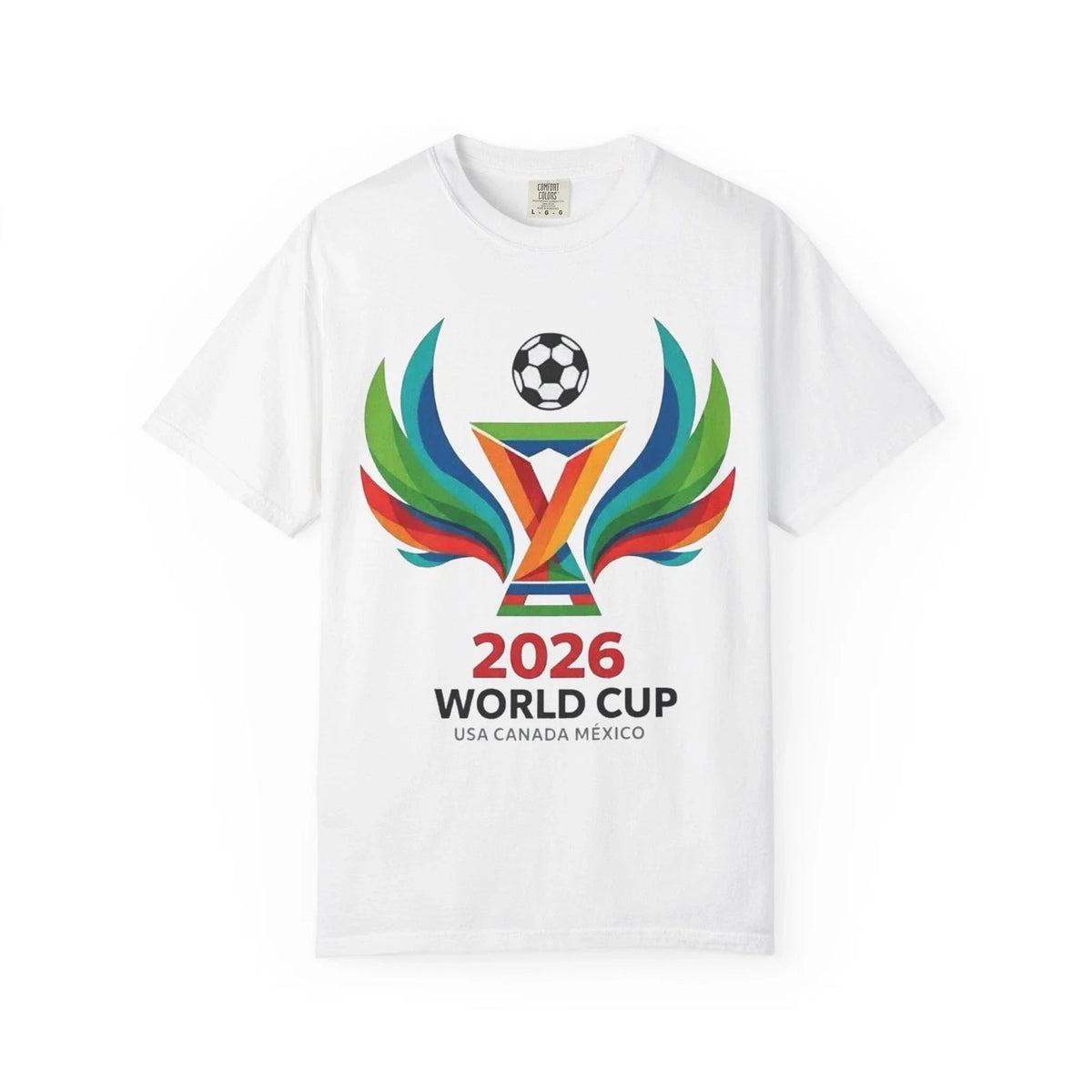 2026 World Cup logo | USA Canada Mexico soccer tournament Unisex