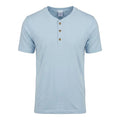 Men's Short Sleeve Henley Regular Fit Causal Cotton Lightweight Active Unisex