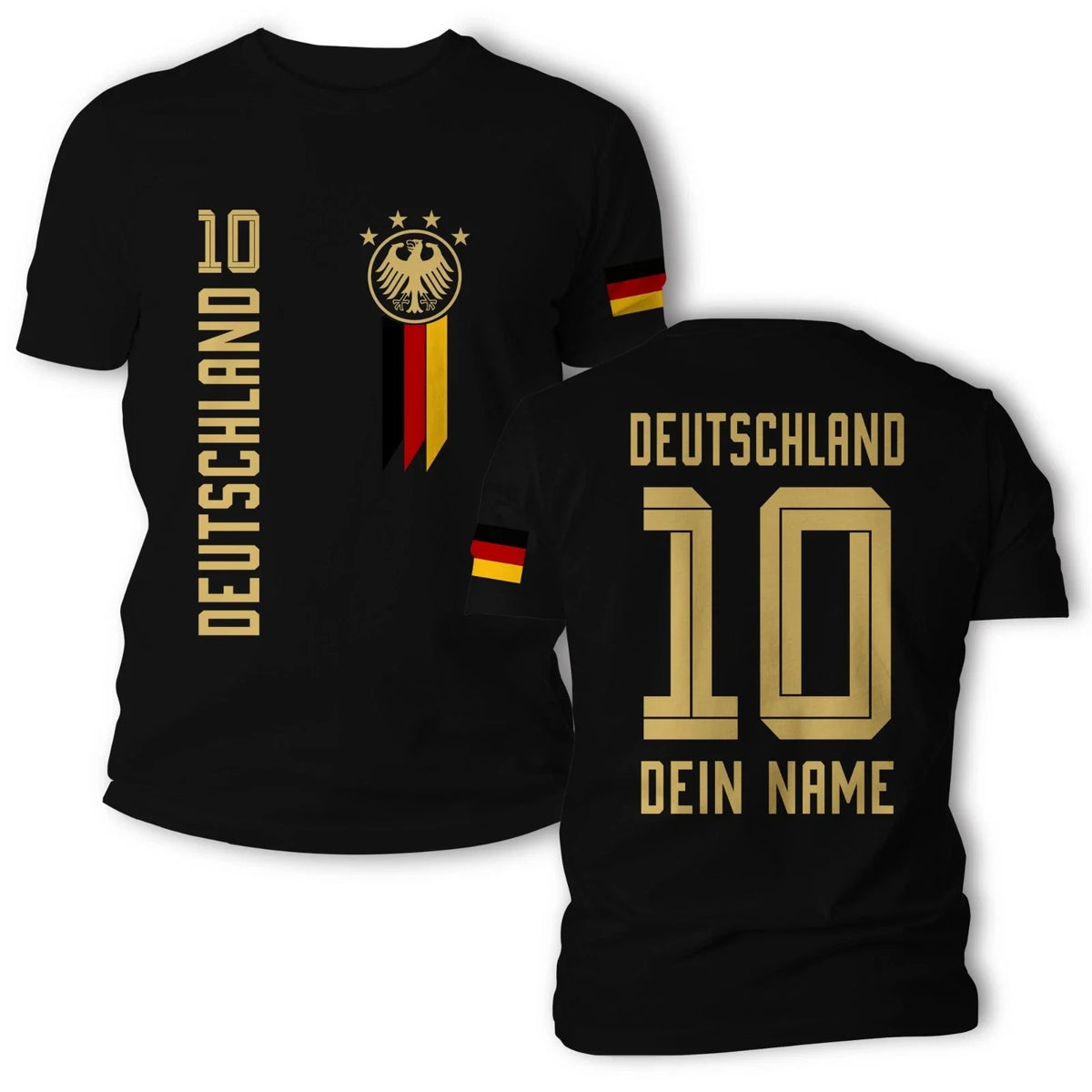 Germany Jersey Adult & Kids World Cup 2026 Gold Classy Fan Gift Unisex