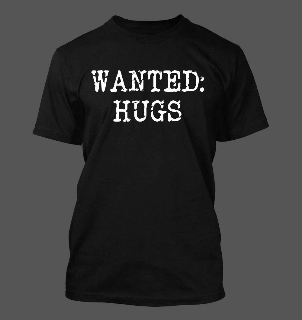 wanted: hugs - Men's Soft & Comfortable Unisex