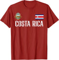 Costa Rica Flag Football Soccer Fan Men Women Unisex