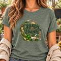 Herbs & Harmony T-Shirt: Botanical Herb Garden Design