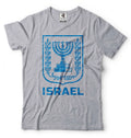 Israel Shirt Hanukkah Menorah Shirt Hanukkah Holiday Shirt Jewish Gift Tee