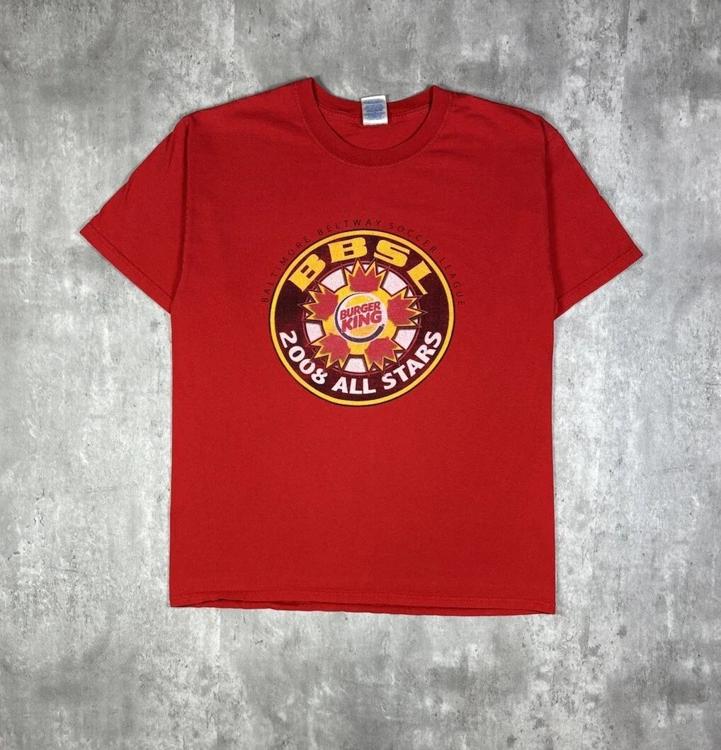 Vintage Y2K Soccer Tee size L Unisex