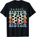 Soccer Sister Vintage Sport Lover Sister Mothers Day Gift Unisex Unisex