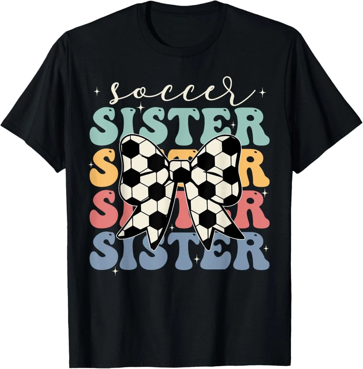 Soccer Sister Vintage Sport Lover Sister Mothers Day Gift Unisex Unisex