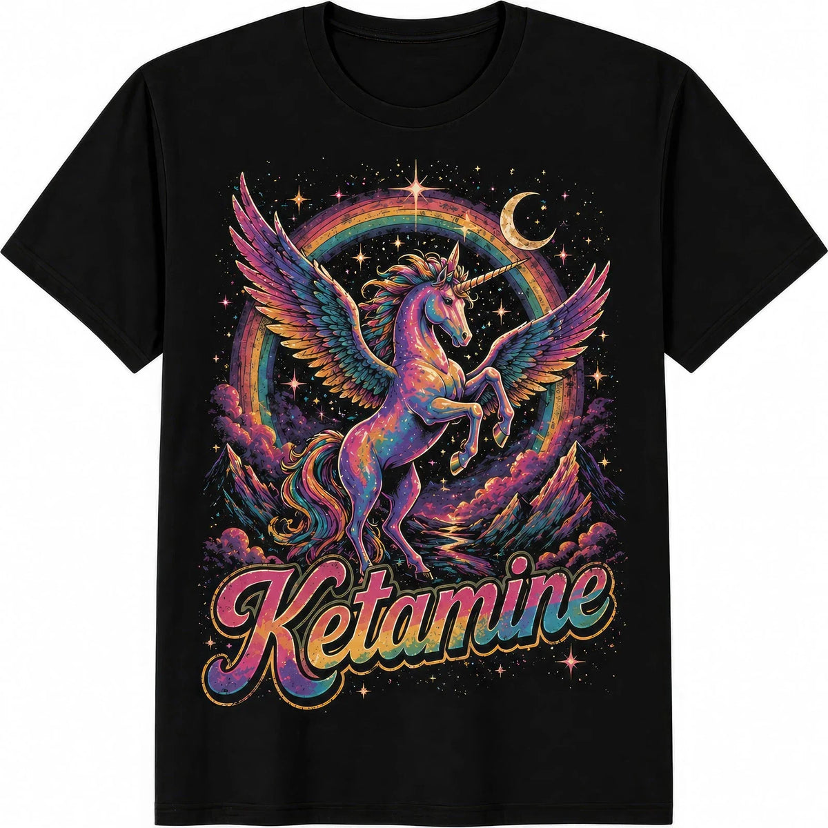 Ketamine Horse Funny Meme Graphic Gift Idea Unisex Unisex