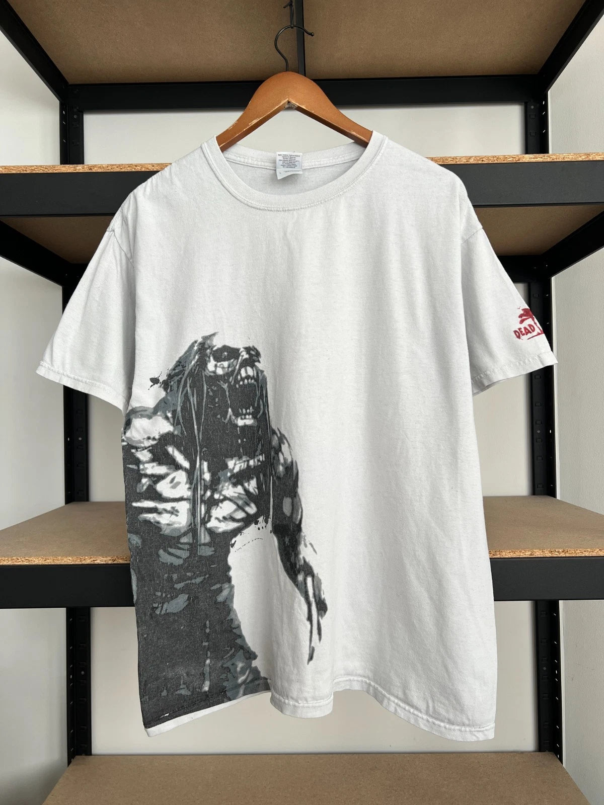 Vintage 2000s Dead Island Horror RPG Playstation Xbox Video Game T-shirt Sz L