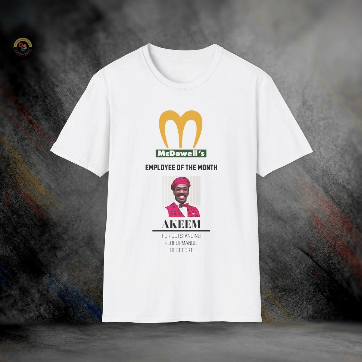 McDowell's Employee Month Coming to America | Softstyle Tee Unisex