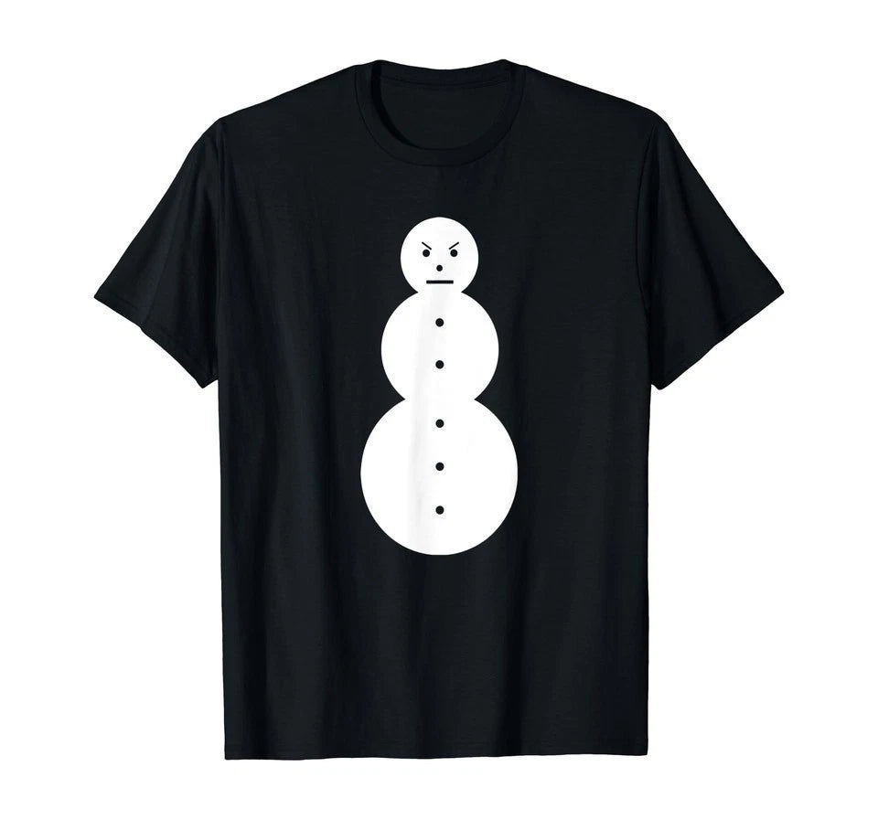 Angry Snowman Shirt - The Snowman T-Shirt, Christmas shirt S-5XL N2546