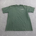 AP Shirt Mens Medium Green Discipline Education Intention Graphic Made in USA Unisex