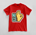 Custom Simply Nice Graphic Design Unisex Jersey Short Sleeve Tee Unisex