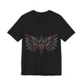 Gothic Aviator Wings Tactical Sigil Distressed Graphic Tee