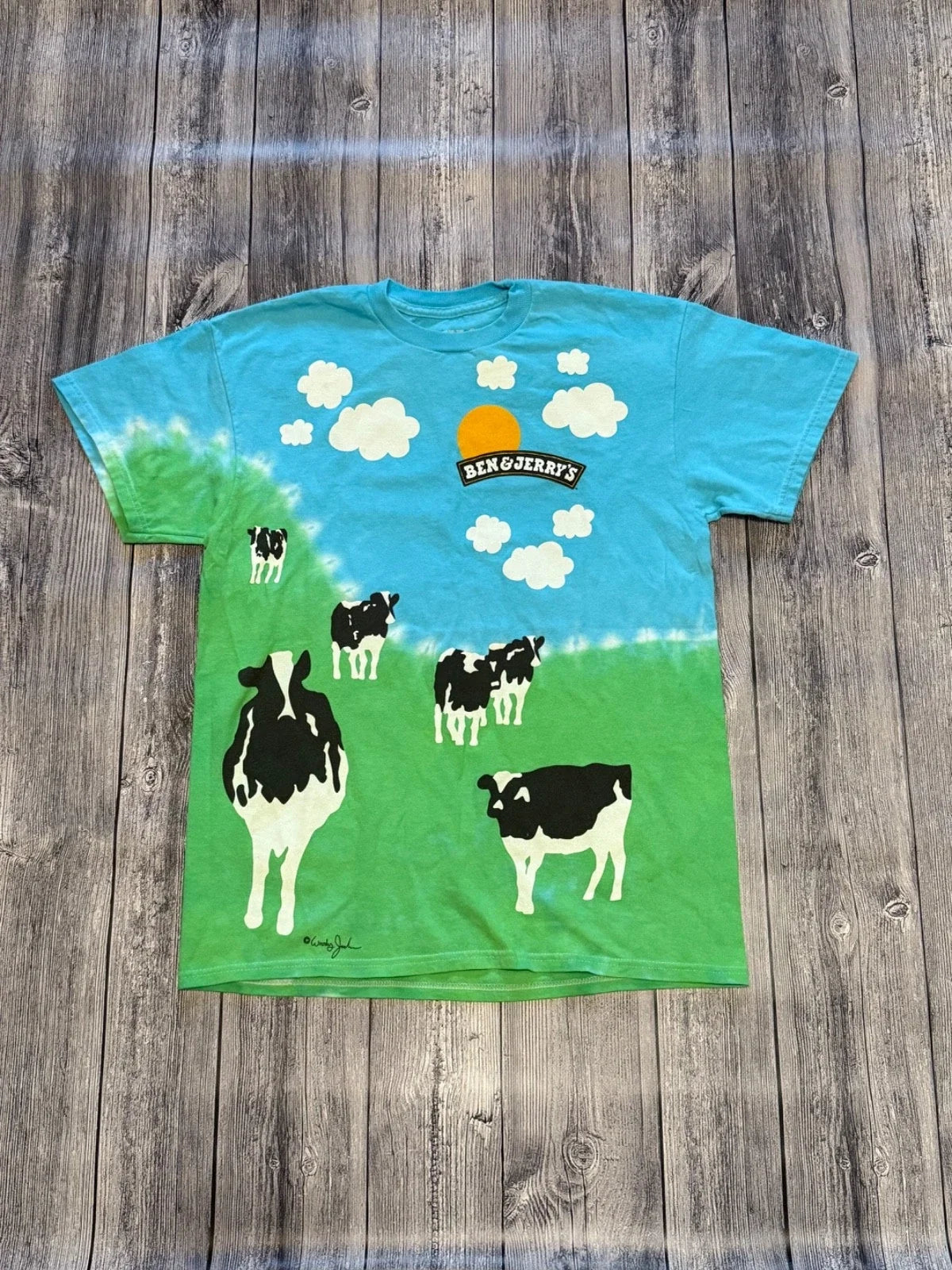 Ben Jerrys Euphoria Tee Made In USA Unisex