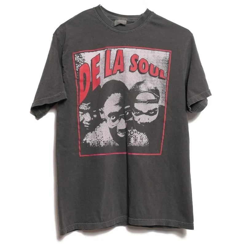 De La Soul 3 Feet High Rising Tee – Golden Age Hip Hop Heavyweight Shirt Unisex