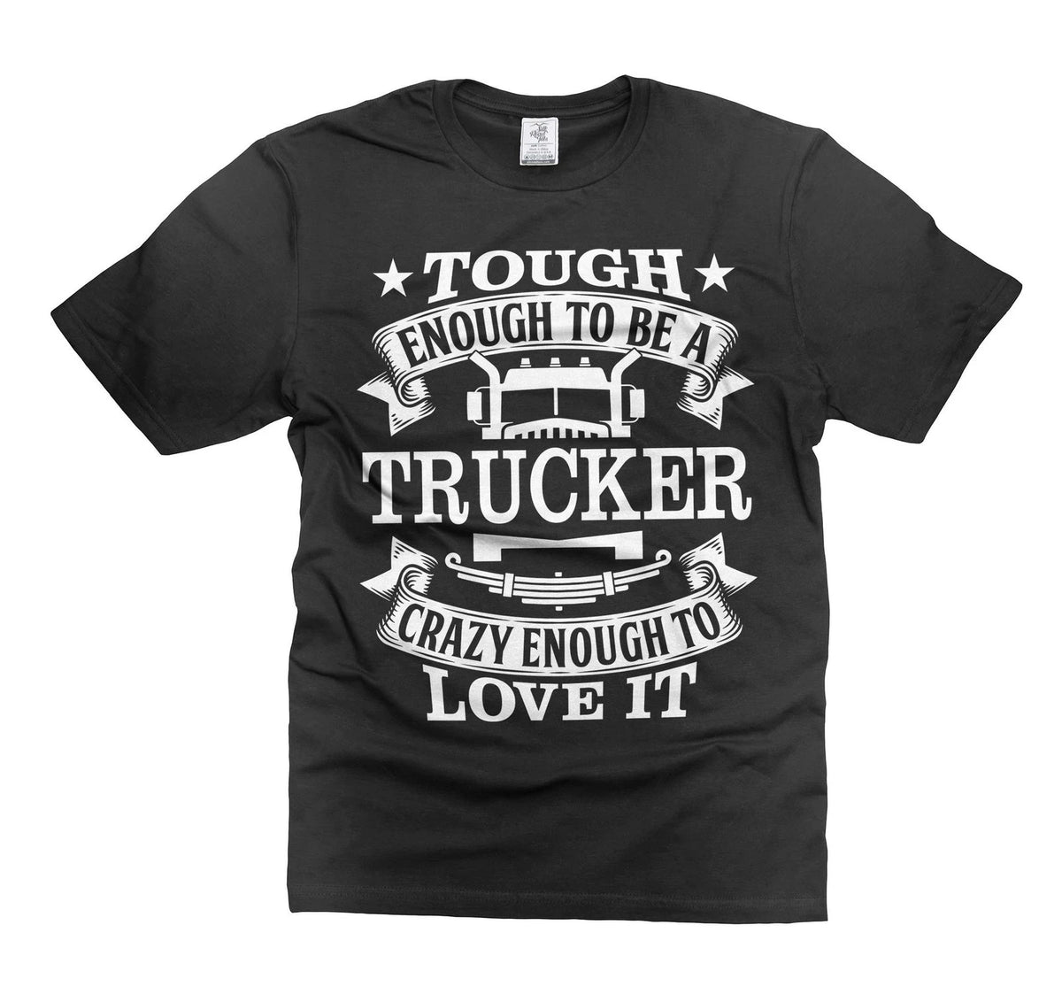 Mens Trucker T-shirt Truck Driver Gifts Funny Trucker Shirts Truck Driver Tee
