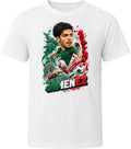 Raul Jimenez Mexico Soccer Caricature 2026 World Cup T Shirt Unisex