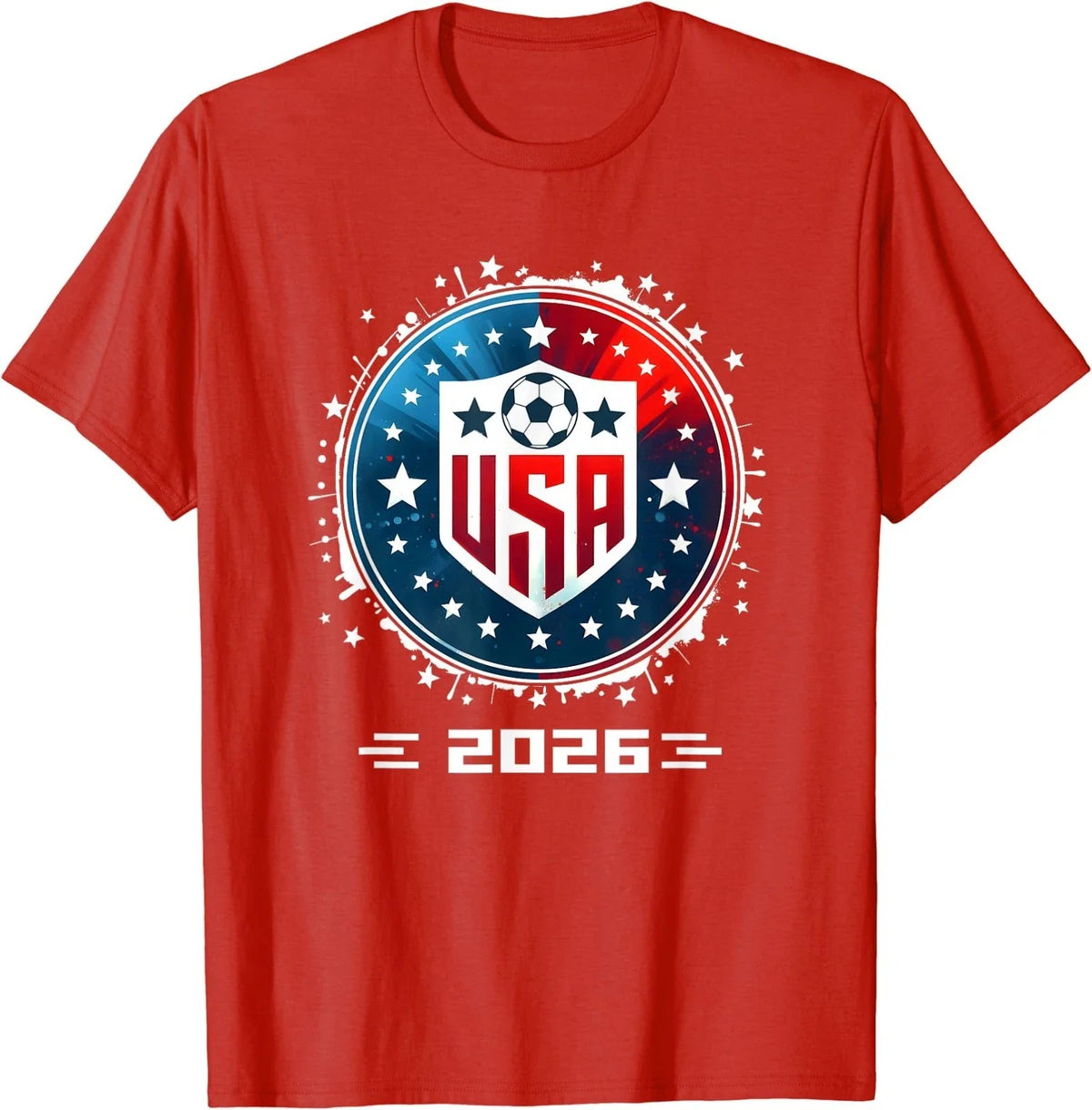 USA Soccer Player Men Soccer Football Fan Tee Patriotic Sports Gift Unisex