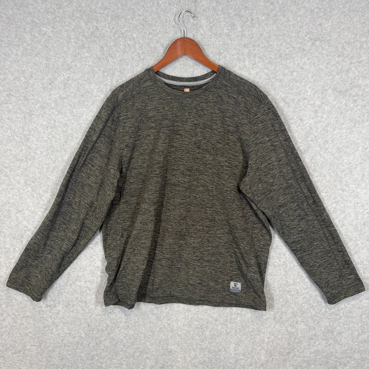 Rugged Elements Performance Long Sleeve Shirt Men’s XL Green Durable Utility Unisex
