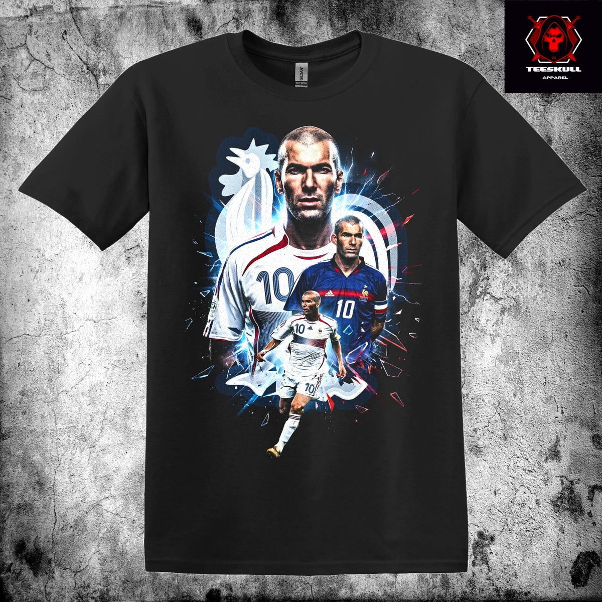 Zinedine Zidane 2026 World Football Legend France Unisex Premium S-3XL🔥 Unisex
