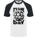 Football Its Game Day Soccer Mens S/S Baseball Unisex
