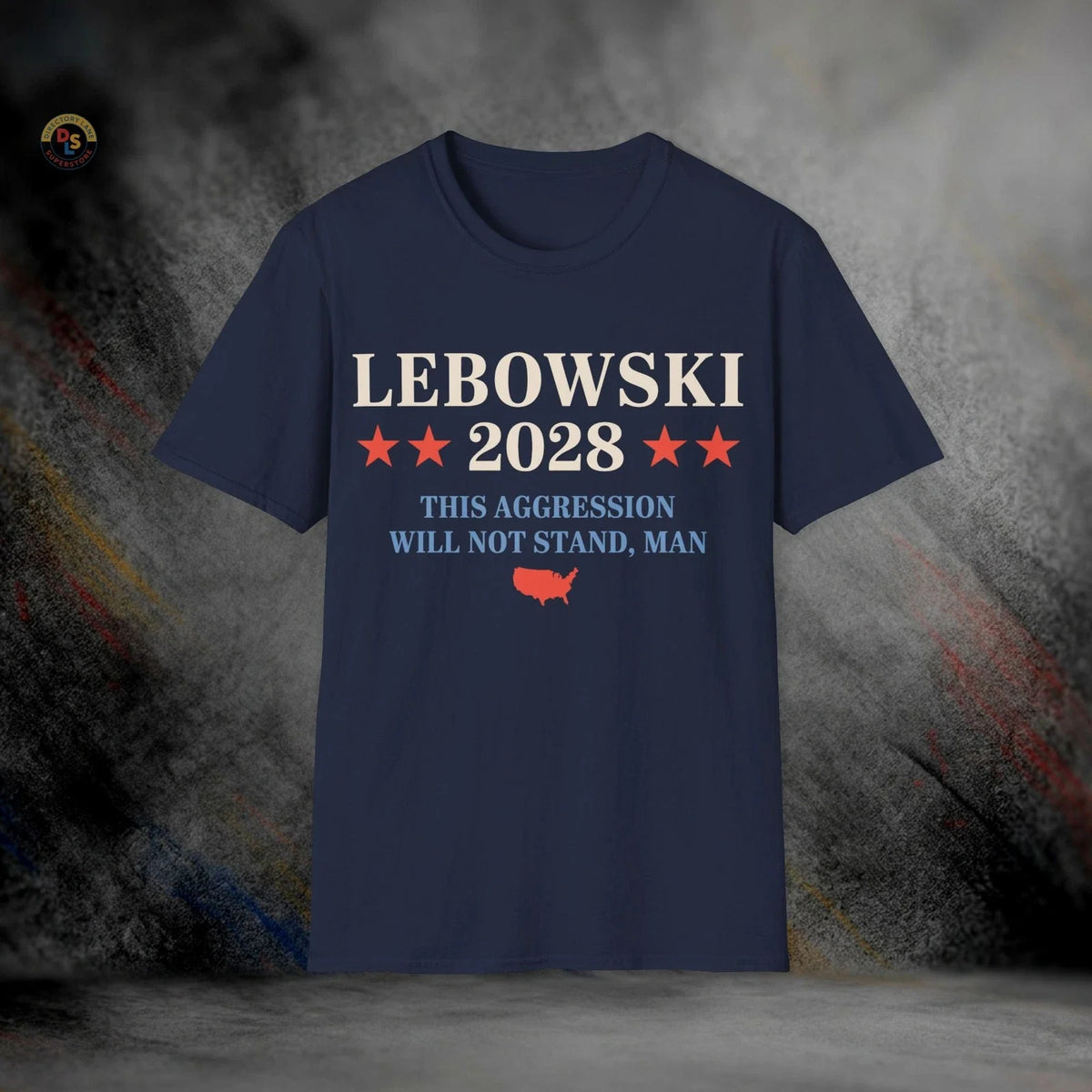Lebowski 2028 This Agression Will Not Stand | Softstyle Tee Unisex