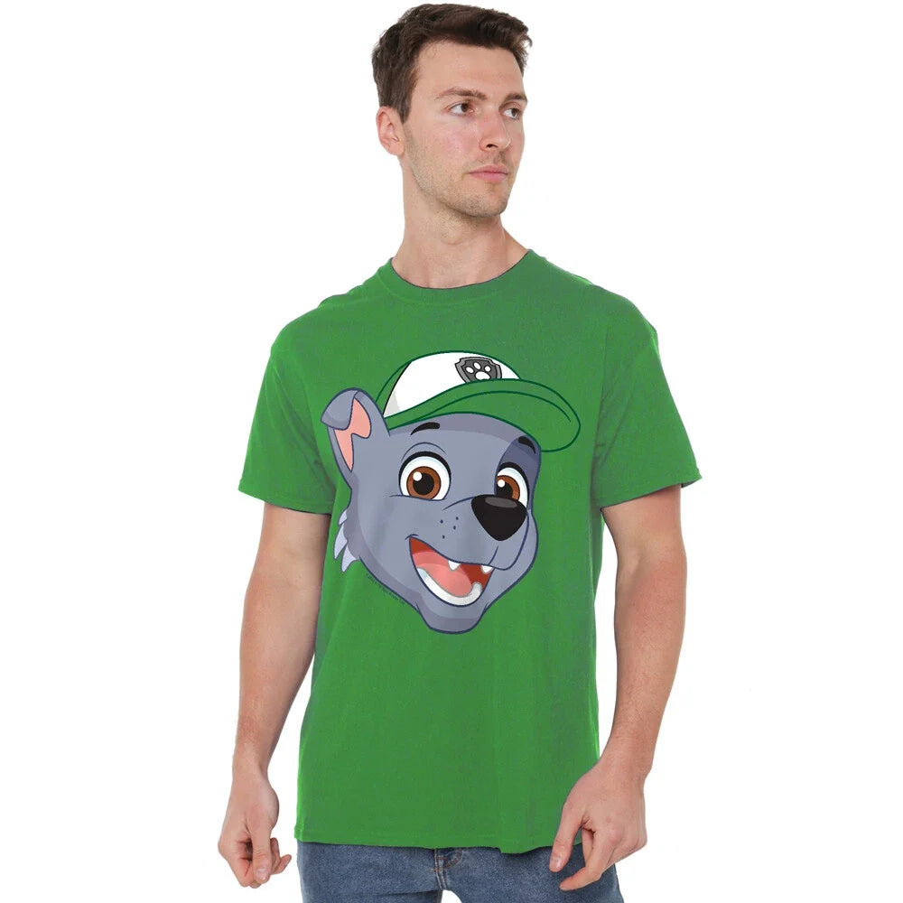 Paw Patrol Rocky Grin S-2XL, Kelly Green Unisex