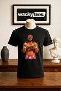 Macho Man Randy Savage Flipping The Bird Vintage Classic Wrestler Wrestling Tee Unisex