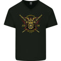 Mixed Martial Arts Fight Academy MMA Mens V-Neck Cotton Unisex