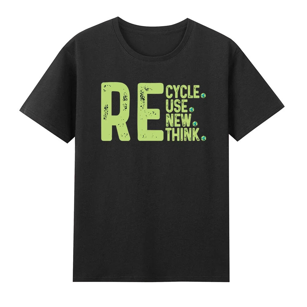 Recycle Reuse Renew Rethink Crisis Environmental Activism Unisex