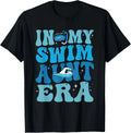 Groovy In My Swim Aunt Era Swim Aunt Funny Retro Funny Gift Unisex T-Shirt