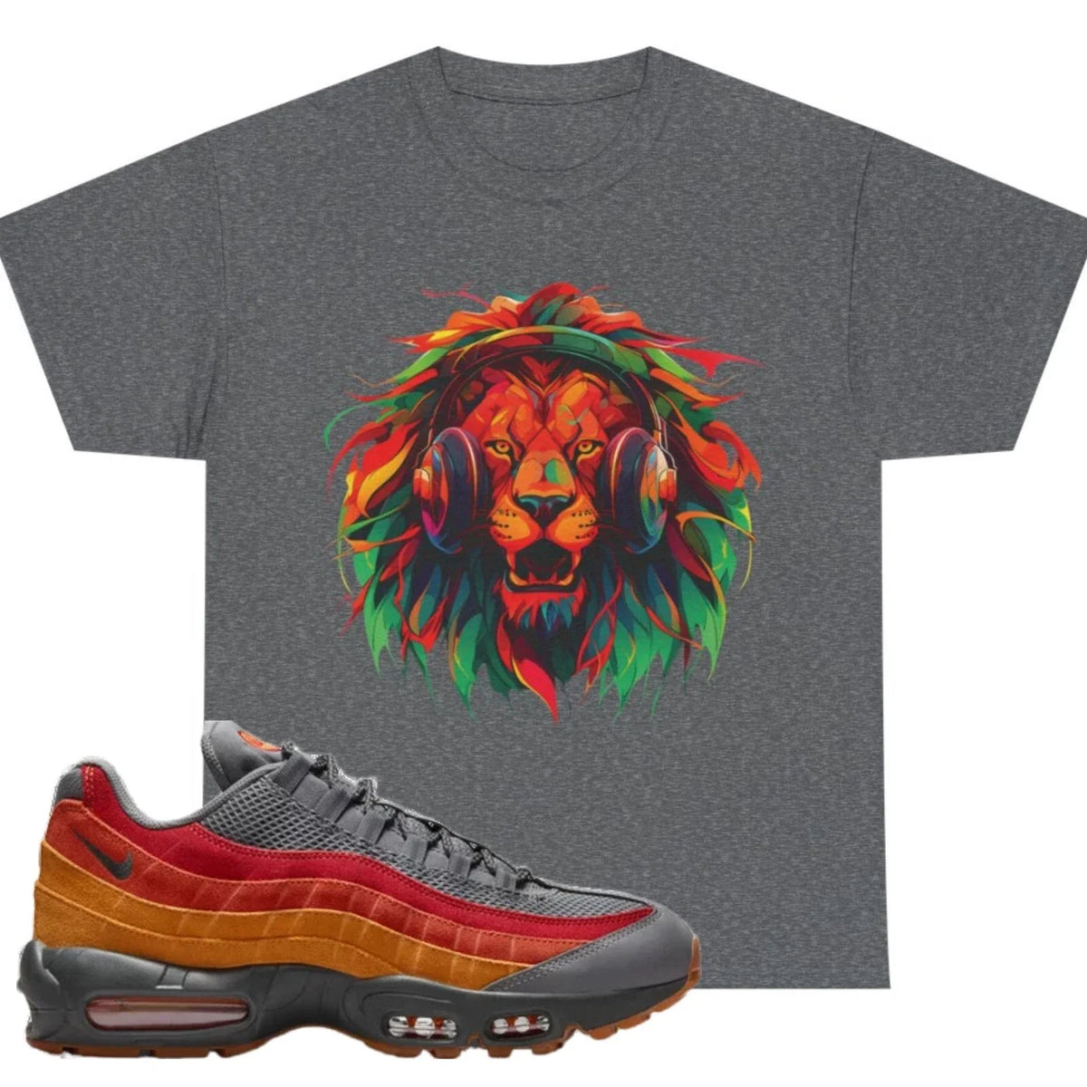 Shirt To Match Air Max 95 Premium Atlanta Unisex Tee Gift For Him Lion Shirt Unisex